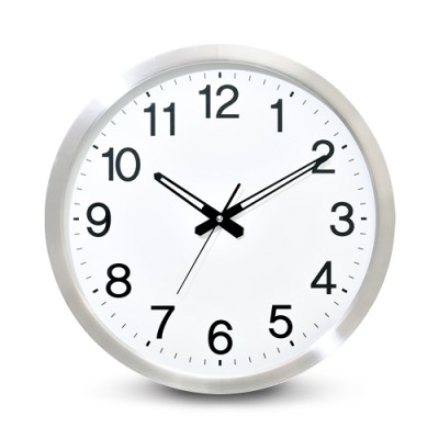 알미늄준대형무소음벽시계  LW-692