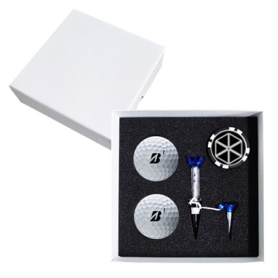 브리지스톤 투어 B X 2구 볼마커칩 고급 싸바리케이스