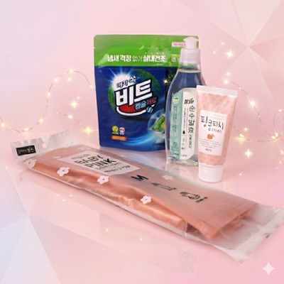 비트 캡슐세제 참그린 주방세제 4종세트