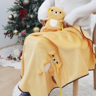 유스스포츠 아기곰 네임텍 무릎담요