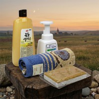 트리오 곡물설거지 주방세제 500g  주방전용 아이깨끗해 4종세트