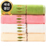 트래블잇 국내생산 시즌타올 VC나뭇잎 30수160g수건 (빠른출고)