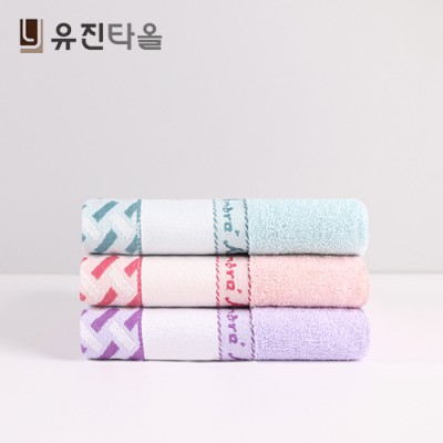 국내산 유진타올 앙드레 판타스틱 전사 30수 세면타올 160g