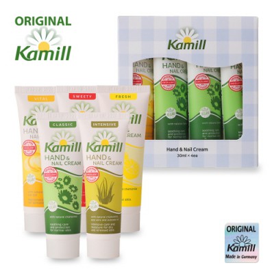 카밀 핸드크림 30ml 미니 4종 기프트 세트 (케이스포함)