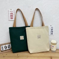 무료인쇄 곰돌이 캔버스 에코백 중형