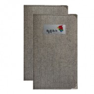 마직베이지 2단 메뉴판