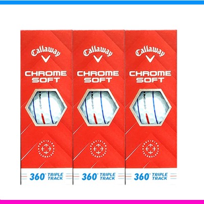캘러웨이 크롬소프트 360 트리플트랙 9구세트 (3pc)