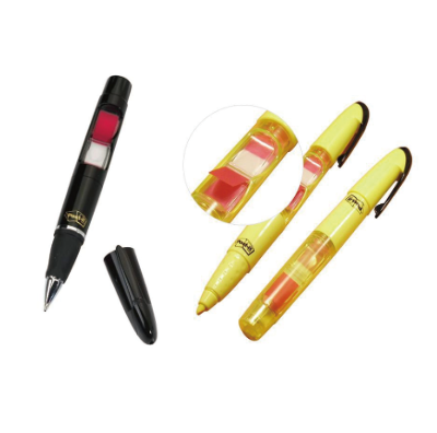 3M 플래그 볼펜&형광펜