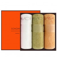 송월타월 샤보렌 식스 135g 3P 선물세트 답례품수건 답례수건