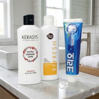 애경 캐라시스 샴푸 바디워시 치약 3종세트