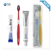 애경2080클린미세모 2080화이트치약 가그린1p 칫솔치약세트
