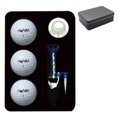 혼마 3피스 TW 3구 볼마커 자석티 틴케이스세트