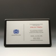 감사 인증 자매결연 기념패 E5171