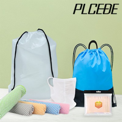 플씨드 사계절 5종 EVA파우치 B세트 (손잡이 스포츠 백팩+뱀부얀 쿨타올+메쉬 귀걸이 쿨마스크+라인 쿨토시)