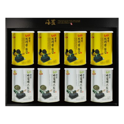 25추석 선물세트 [명품 광천김]  캔김 일품3호