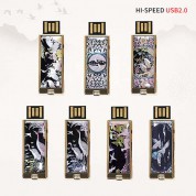 빛나 학 시리즈 자개 USB메모리 USB2.0 4GB~128GB (7종 이미지)