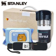 안심생건세트94호(스탠리 고진공고보틀473ml+3단UV우산+수앤수물티슈)