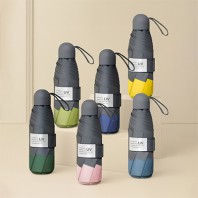 듀오라이트 8K 5단 수동 경량 암막 우양산(UPF50+)