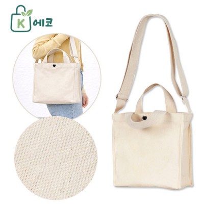 [k에코] 국산 크로스 손잡이 에코백