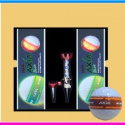 볼빅 엑시아 네온 골프공 6구 자석티세트 (3pc) 볼빅 네온 야광 골프공 볼빅 엑시아 골프공