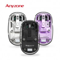 3채널 멀티페어링 무소음 투명디자인 무선마우스 ANY-4