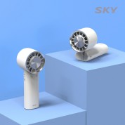 스카이 윈드 W11 하이브리드 펠티어 급속냉각 핸디 미니 USB C타입 휴대용 손선풍기