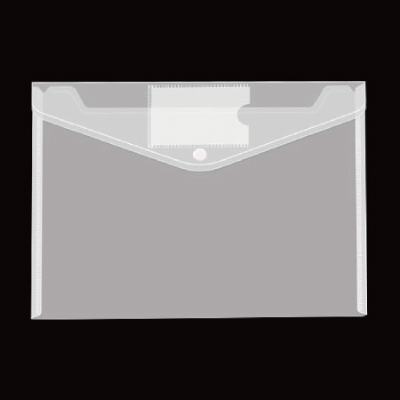 A4 투명 서류봉투 명함 부착 화일