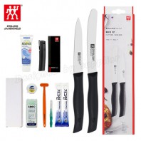 헹켈 과도2종 선물세트4호 독일즈윌링 손톱깍이 카밀30ml 혀클리너외구강용품