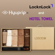 협립 3단 70 암막고밀도 완전자동우산 +협립40수호텔코마180타월4P+락앤락 메트로카페-세트