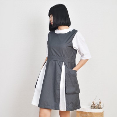 로페리아 블라우스형 앞치마 어린이집교사 보육원 앞치마(0216038)