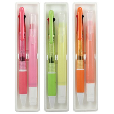 컬러링3색/슬림마이티고체형광펜세트