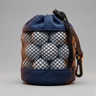 로페리아 메쉬 끈조절 골프공 보관 가방(0219509)