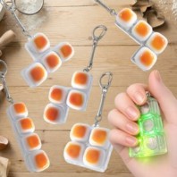 구운빵 LED 키캡 키링 K2676