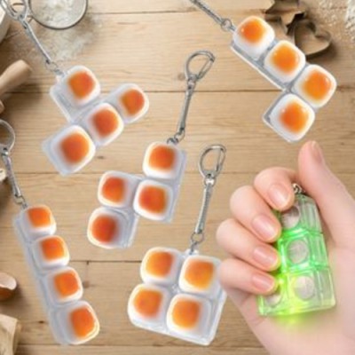 구운빵 LED 키캡 키링 K2676