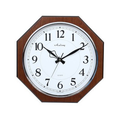 팔각도금링벽시계