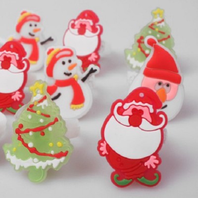 메리크리스마스 LED 어린이 불빛반지 P2555