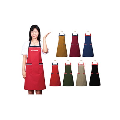 아리아 앞치마 목걸이형