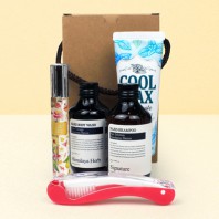 Nard 나드 샴푸 치약 고급형 접이식칫솔 여행용세트 5종