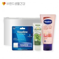 브생건553호 3종세트(카밀 핸드크림+바세린 립밤+바세린 핸드크림)