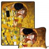 명화무릎담요: 클림트 키스(쿠션커버 별도)