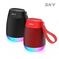 스카이 붐 네온 N1 5W 생활방수 IPX4 LED 블루투스 5.3 스피커
