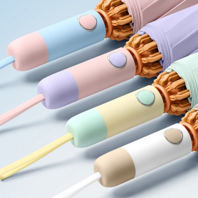 벨솔라 코튼캔디 거꾸로 3단 자동 양우산