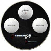 원형 타이틀리스트 PRO V1x 3구  자석티세트