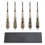 하모니 천연자개 편지칼 (원앙 / 문발 / 장미 / 청사초롱 / 팬더)