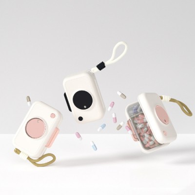 로페리아 카메라 디자인 휴대용 약통 케이스(0217378)