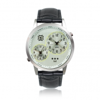 제피로스 ZEP021Silver 듀얼 손목시계