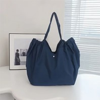 357_스타일리시 경량 끈 조임 체육관 가방 스냅 클로저