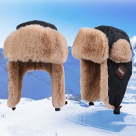 로페리아 남녀공용 겨울용 방한 파일럿 모자 귀덮개 모자(0216878)