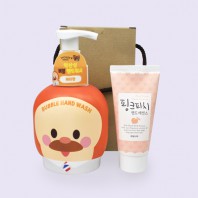 애경 브래드이발소 핸드워시 500ml  과일나라 핸드에센스 2종 세트