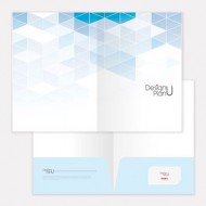 [주문제작] 투포켓 종이화일 (고급형/포켓 100mm)